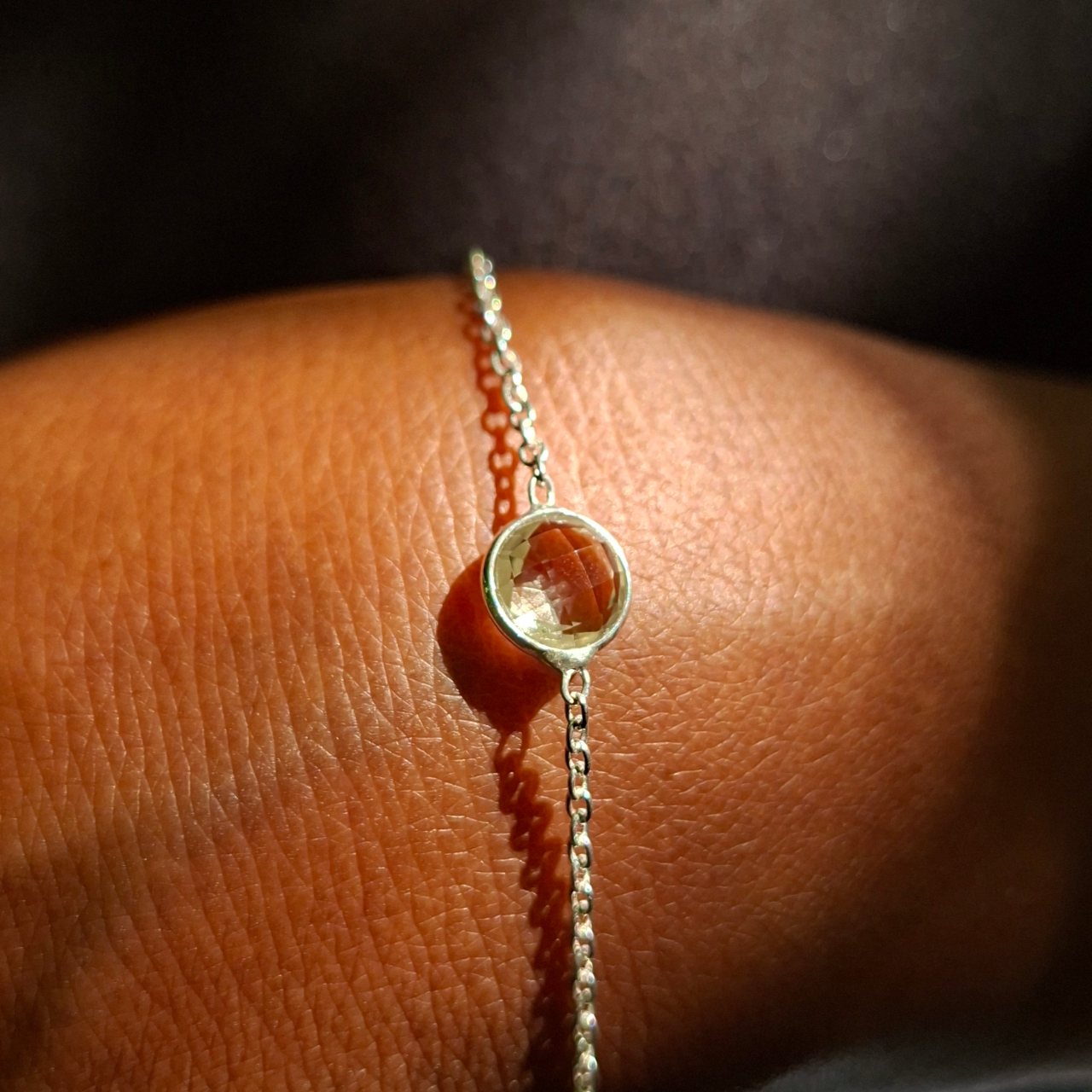 Green Amethyst Bracelet - Image 2