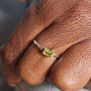 peridot ring