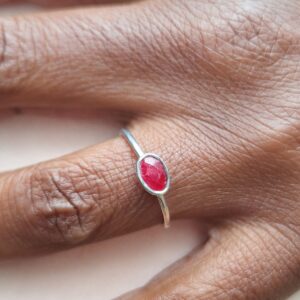Rubellite Ring