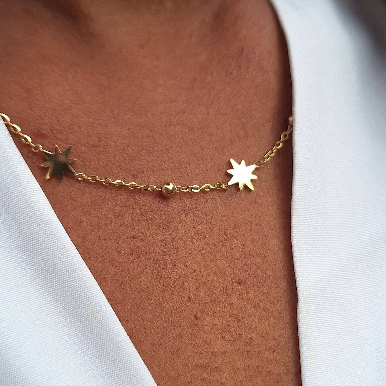 Star Necklace Gold SS