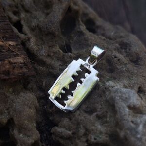 Razor Blade Charm