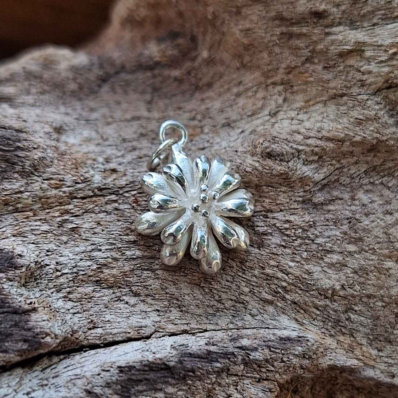 Chrysanthemum Flower Pendant
