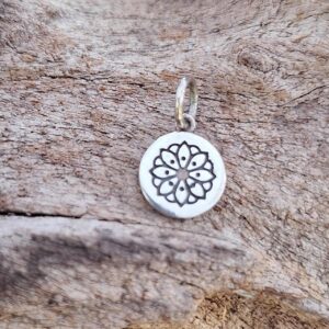 Flower Medallion Charm