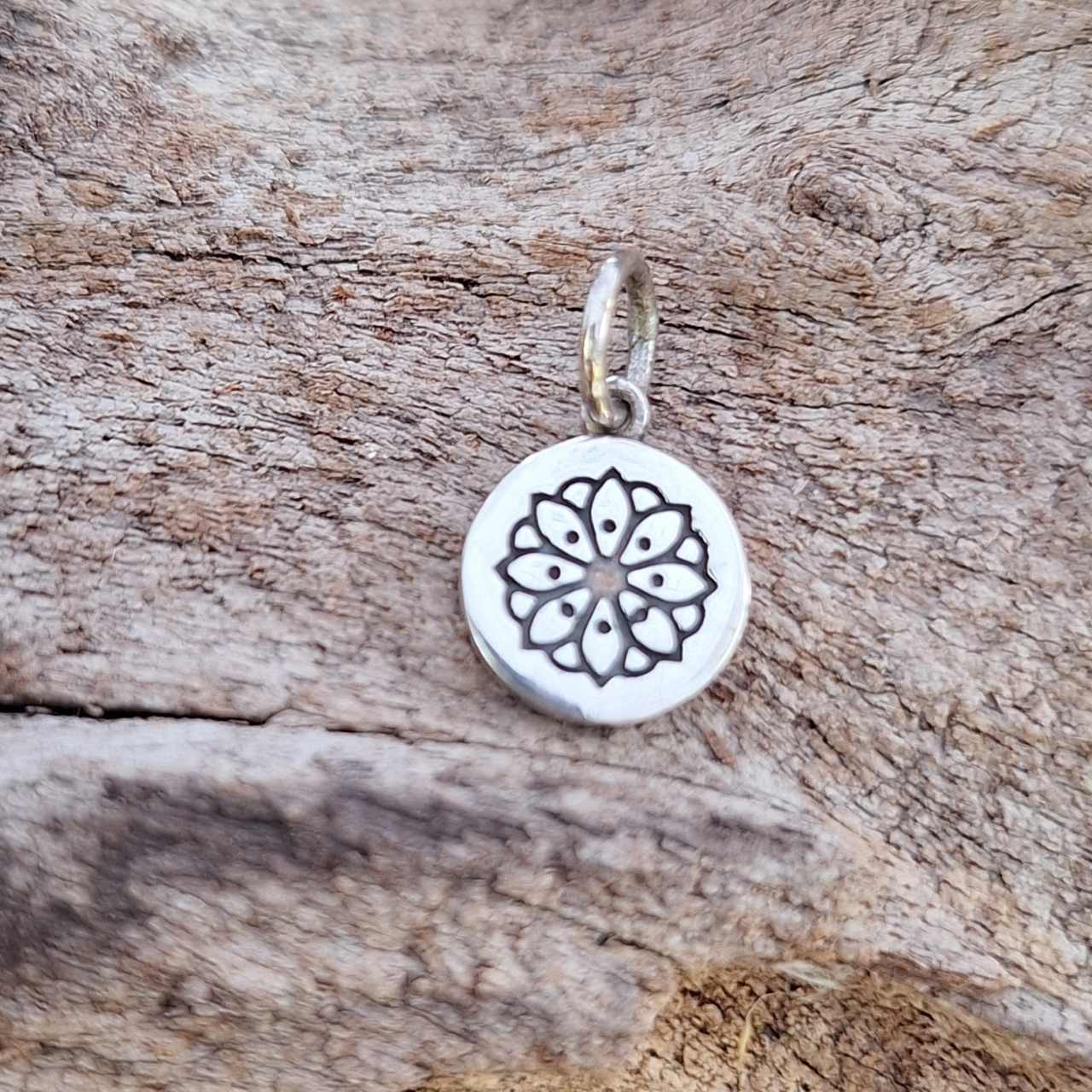 Flower Medallion Charm