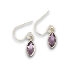 Amethyst Marquise Earrings