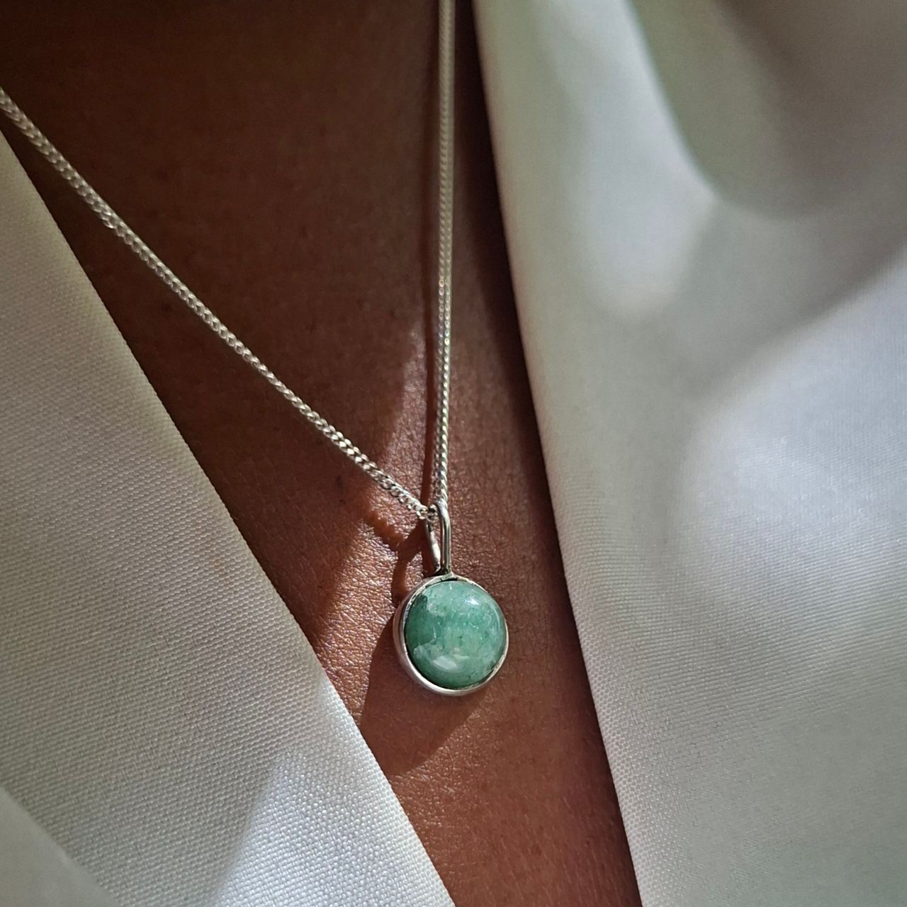 handmade aventurine set