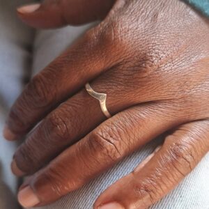 chevron ring