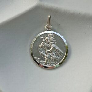 Saint Christopher Medal Pendant 18mm