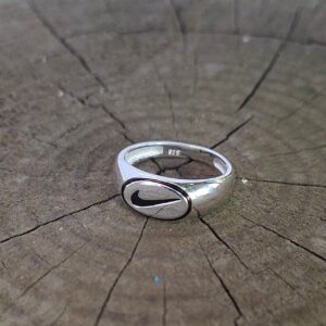 nike symbol ring oval
